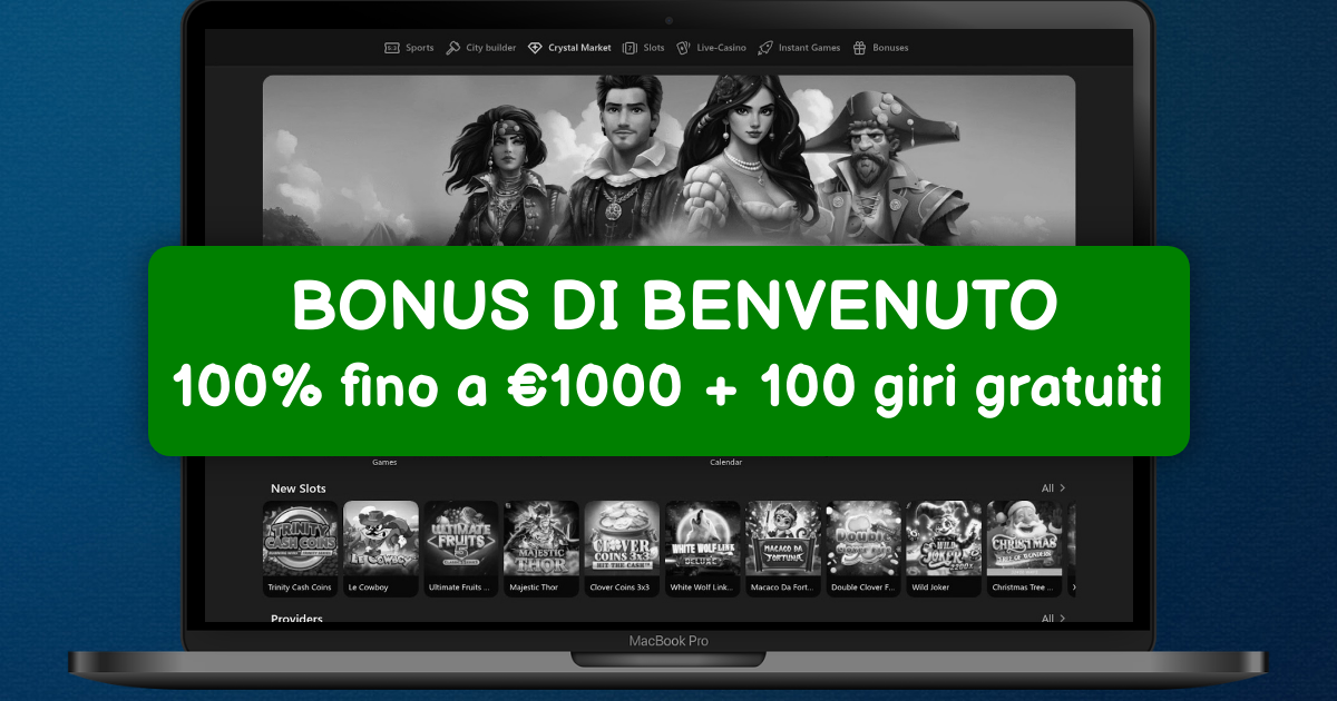 RoyalSea Casinò welcome bonus